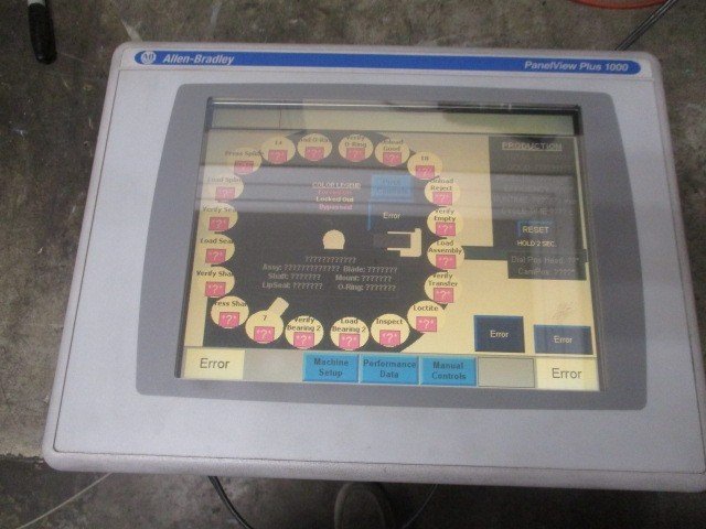 Allen-Bradley-2711P-T10C4D8-PanelView-Plus-1000-HMI-24VDC-Ser-A-RP8D-Tested-168445178915 Allen Bradley 2711P-T10C4D8 PanelView Plus 1000 HMI 24VDC Ser A RP8D *Tested* - Image 1