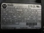 Allen Bradley MPL-A310P-MJ72AA Inverter Duty Servo Motor 230V .73kW .98HP*Tested - Image 7