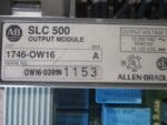 Allen Bradley SLC 500 1746 OW16 Series A