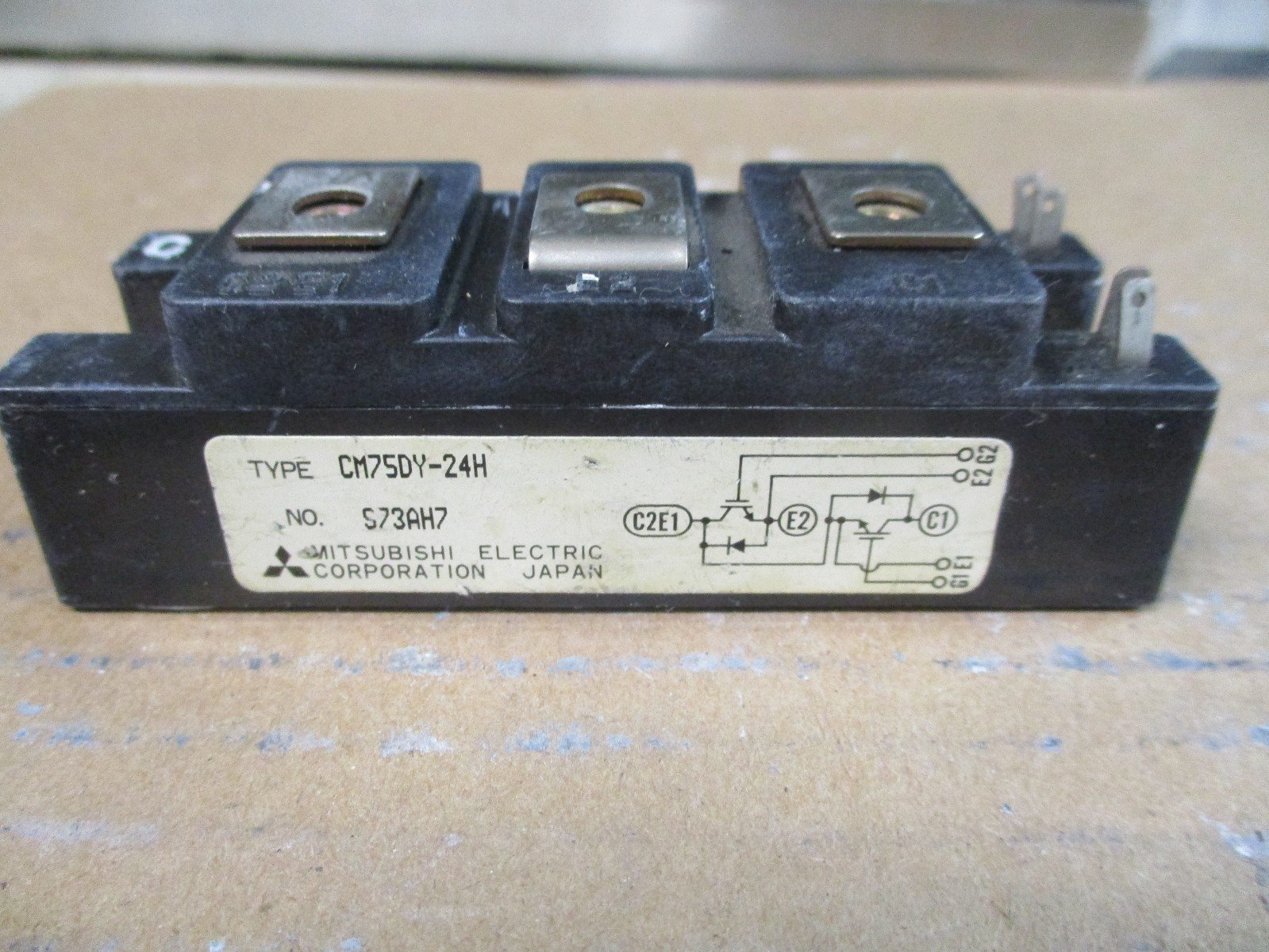 CM75DY-24H-IGBT-MODULE-FULLY-Tested-163126535245 CM75DY-24H IGBT MODULE FULLY Tested - Image 1