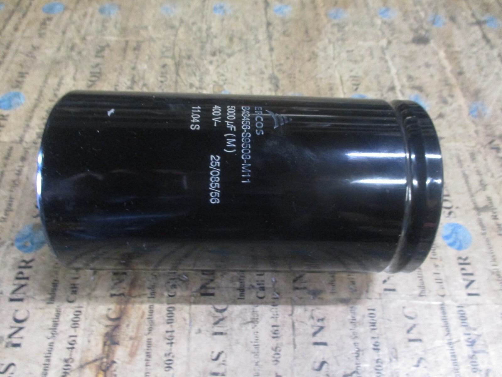 EPCOS-B43456-S9508-M11-Capacitor-5000uF-400VDC-EPCOS-B43456-Capacitor-Tested-155749862805 EPCOS B43456-S9508-M11 Capacitor 5000uF 400VDC EPCOS B43456 Capacitor *Tested* - Image 1