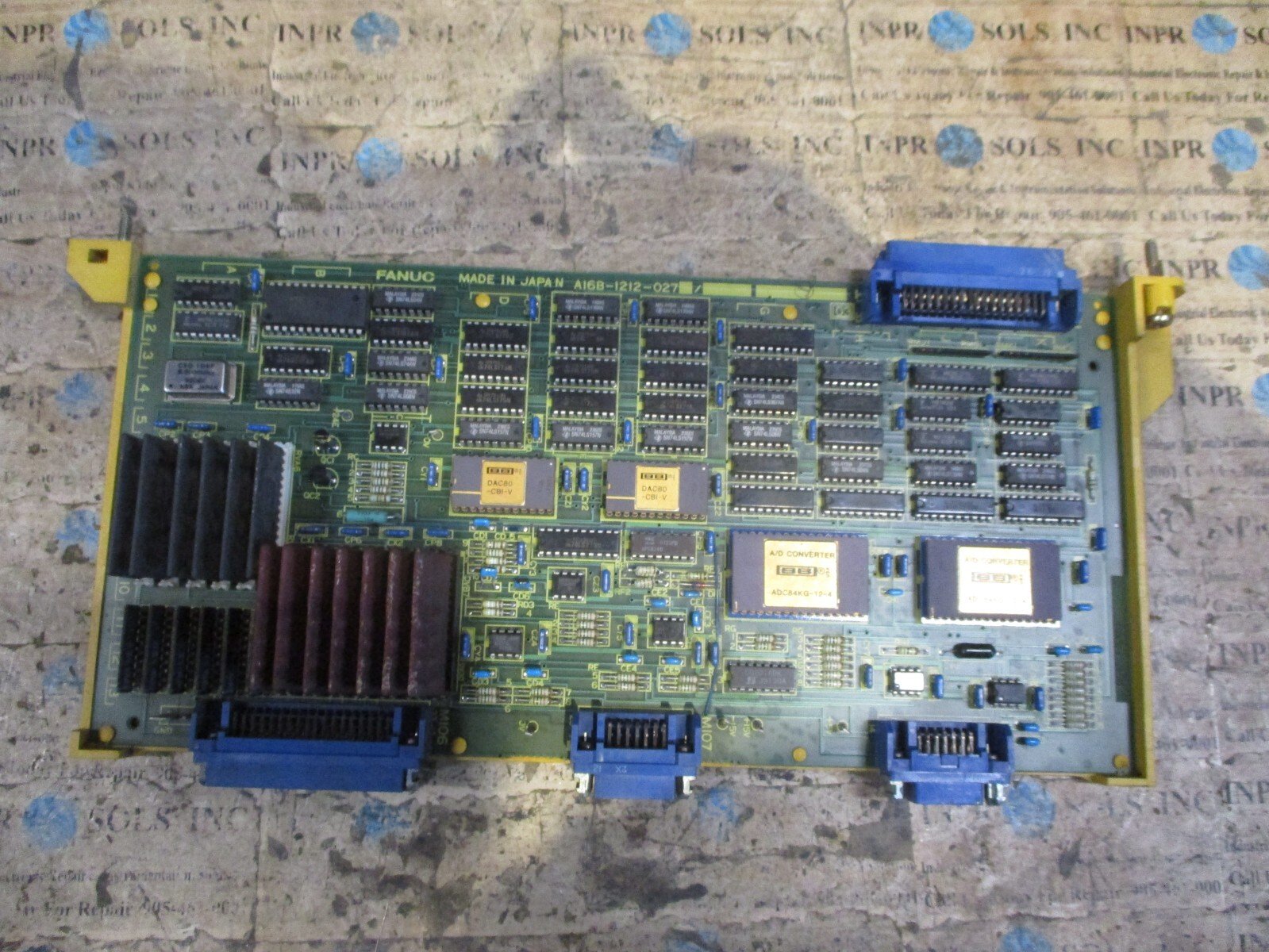 FANUC-A16B-1212-027011E-Control-Module-Fanuc-A16B-1212-0270-Board-Tested-167137092105 FANUC A16B-1212-0270/11E Control Module Fanuc A16B-1212-0270 Board *Tested* - Image 1