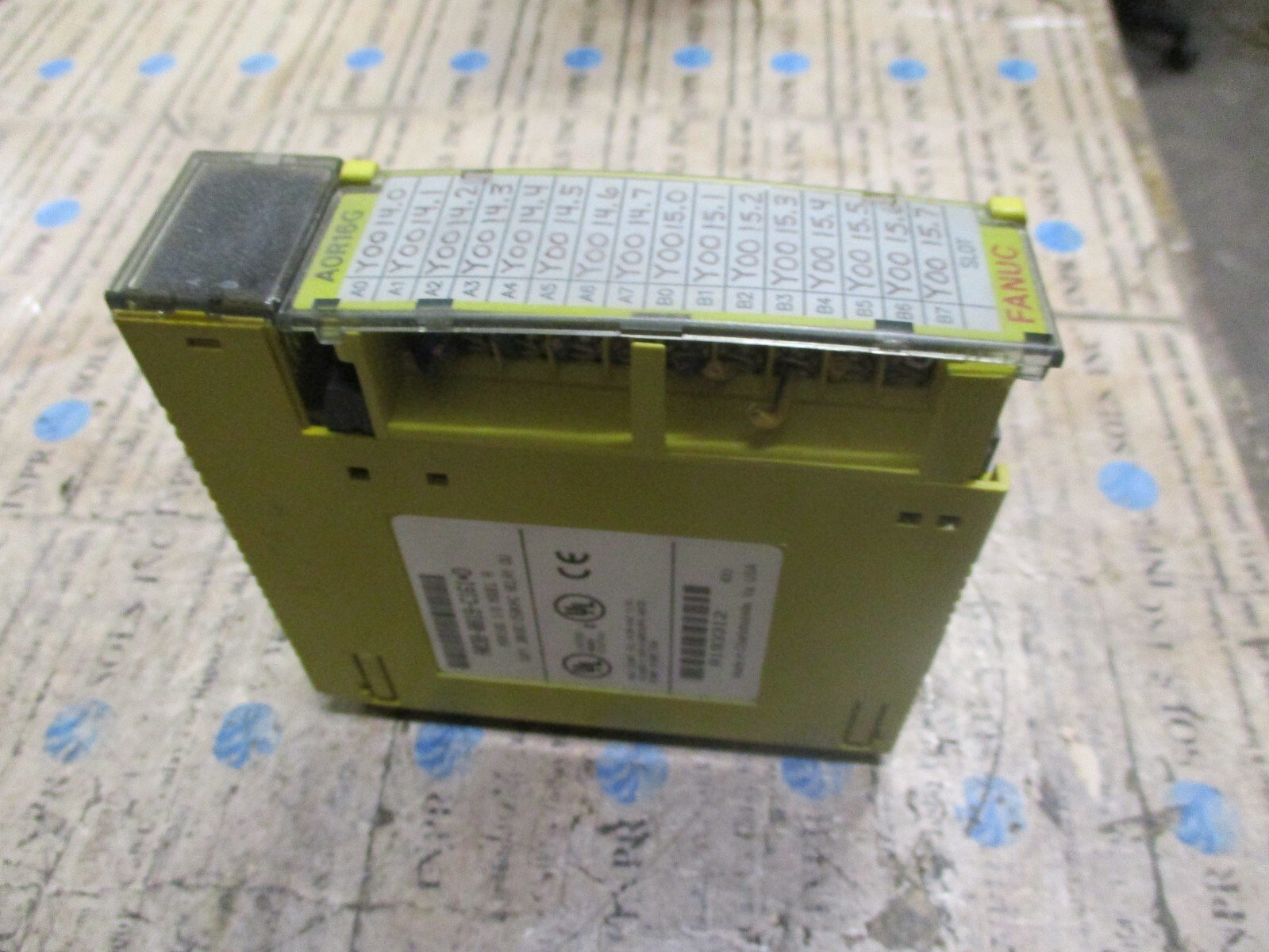 Fanuc-A03B-0819-C161D-16PT-PLC-Module-FANUC-AOR16G-Relay-Out-PLC-Unit-Tested-166001884955 Fanuc A03B-0819-C161#D 16PT PLC Module FANUC AOR16G Relay Out PLC Unit *Tested* - Image 1