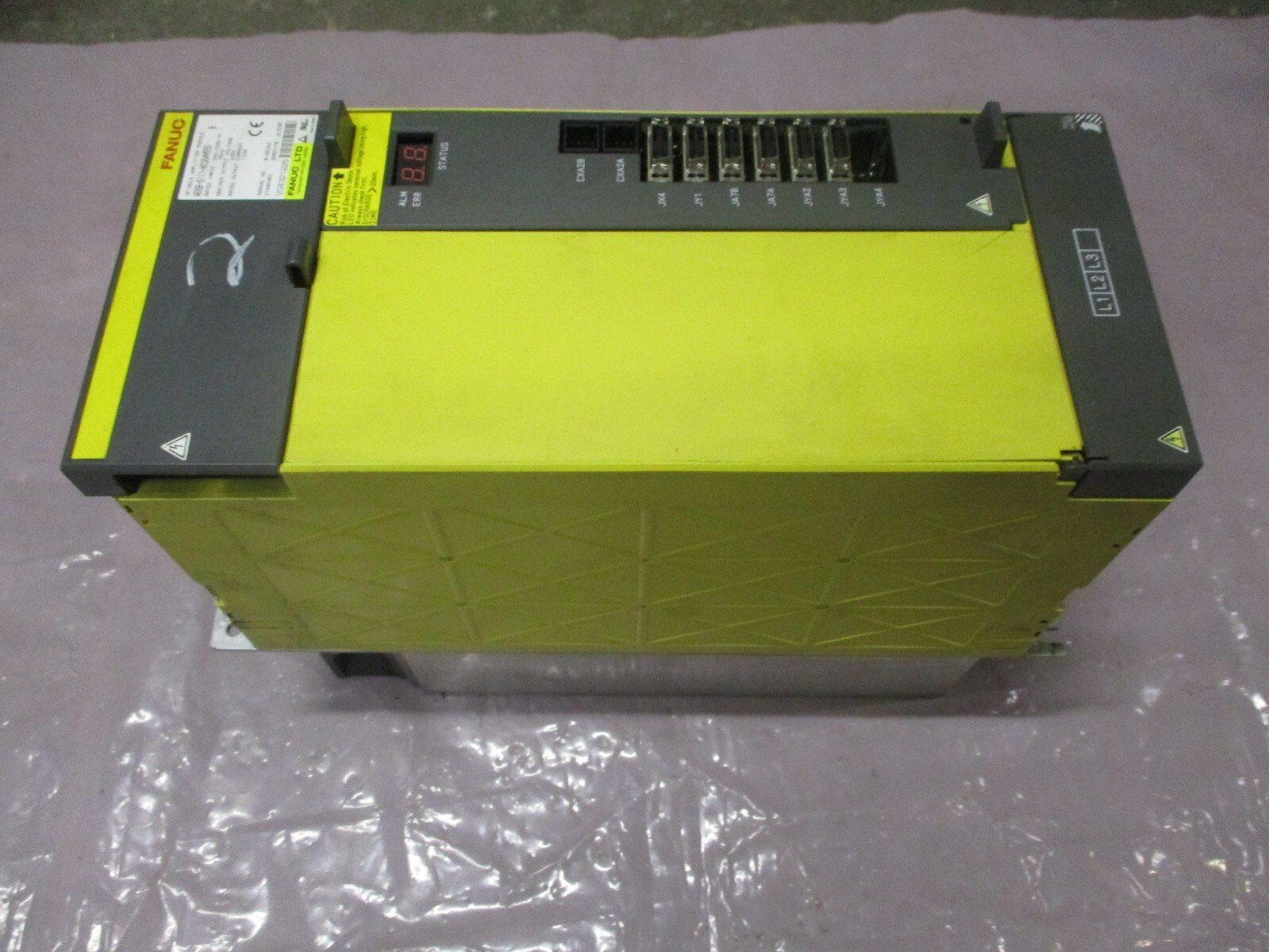Fanuc-A06B-6111-H030H550-Spindle-Amplifier-Unit-Ser-B-283-339VDC-133A-Tested-156140755425 Fanuc A06B-6111-H030#H550 Spindle Amplifier Unit Ser B 283-339VDC 133A *Tested* - Image 1