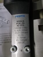 Festo VSVA-B-P53C-ZD-A2-1T1L Solenoid Valve 539188 .9-10bar 13-145psi 24VDC*NEW* - Image 5