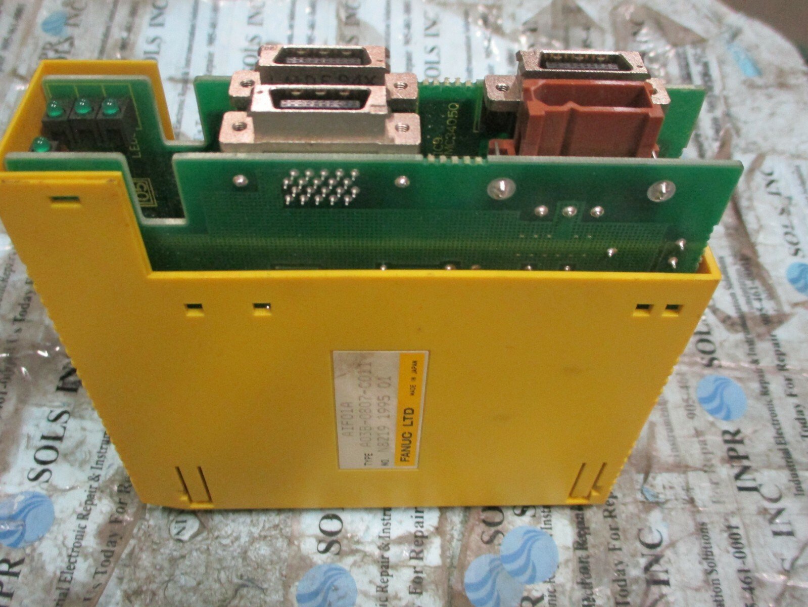 GE-Fanuc-A03B-0807-C011-Interface-Unit-GE-FANUC-AIF01A-TESTEDMissing-Top-Cover-164824454205 GE Fanuc A03B-0807-C011 Interface Unit GE FANUC AIF01A *TESTED*Missing Top Cover - Image 1