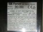 GE Fanuc A06B-0157-B075#7075 AC Servo Motor a40/2000 7kw 179V 20A 2000rp*Tested* - Image 11