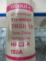 GOULD Shawmut Tri-Onic TRSR150 Time Delay Temporise Fuse Typ D 600VAC 150A *NEW* - Image 3