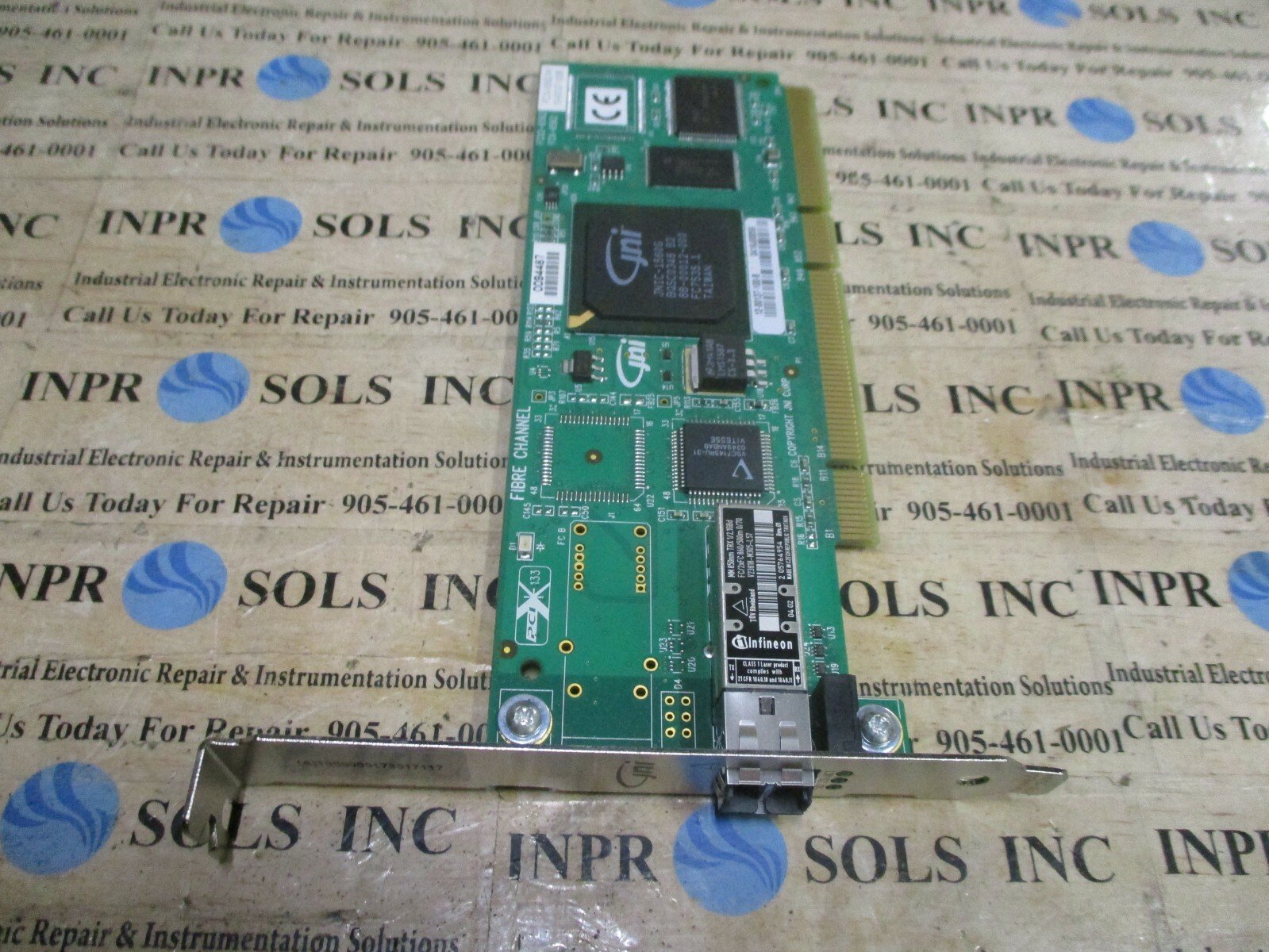 Infineon-V23818-M305-L57-Fiber-Optic-Board-FCX-6562-N-FC2xFC-860500m-070NEW-165336452245 Infineon V23818-M305-L57 Fiber Optic Board FCX-6562-N FC/2xFC 860/500m 0/70*NEW* - Image 1