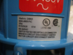 MELTRIC 89-64043 Switch DB360 30HP rated Receptacle Connector 60A 480VAC *NEW* - Image 8