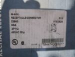 MELTRIC 89-64043 Switch DB360 30HP rated Receptacle Connector 60A 480VAC *NEW* - Image 10