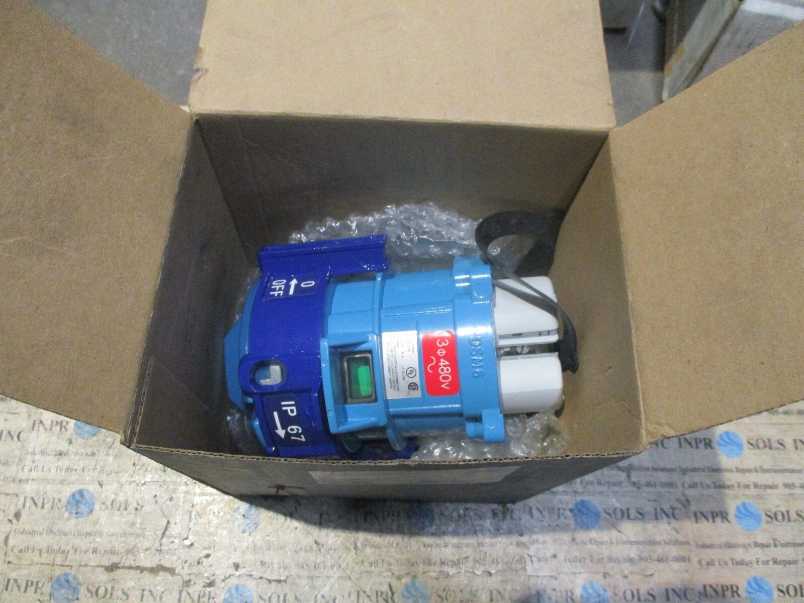 MELTRIC-89-64043-Switch-DB360-30HP-rated-Receptacle-Connector-60A-480VAC-NEW-155333257375 MELTRIC 89-64043 Switch DB360 30HP rated Receptacle Connector 60A 480VAC *NEW* - Image 1
