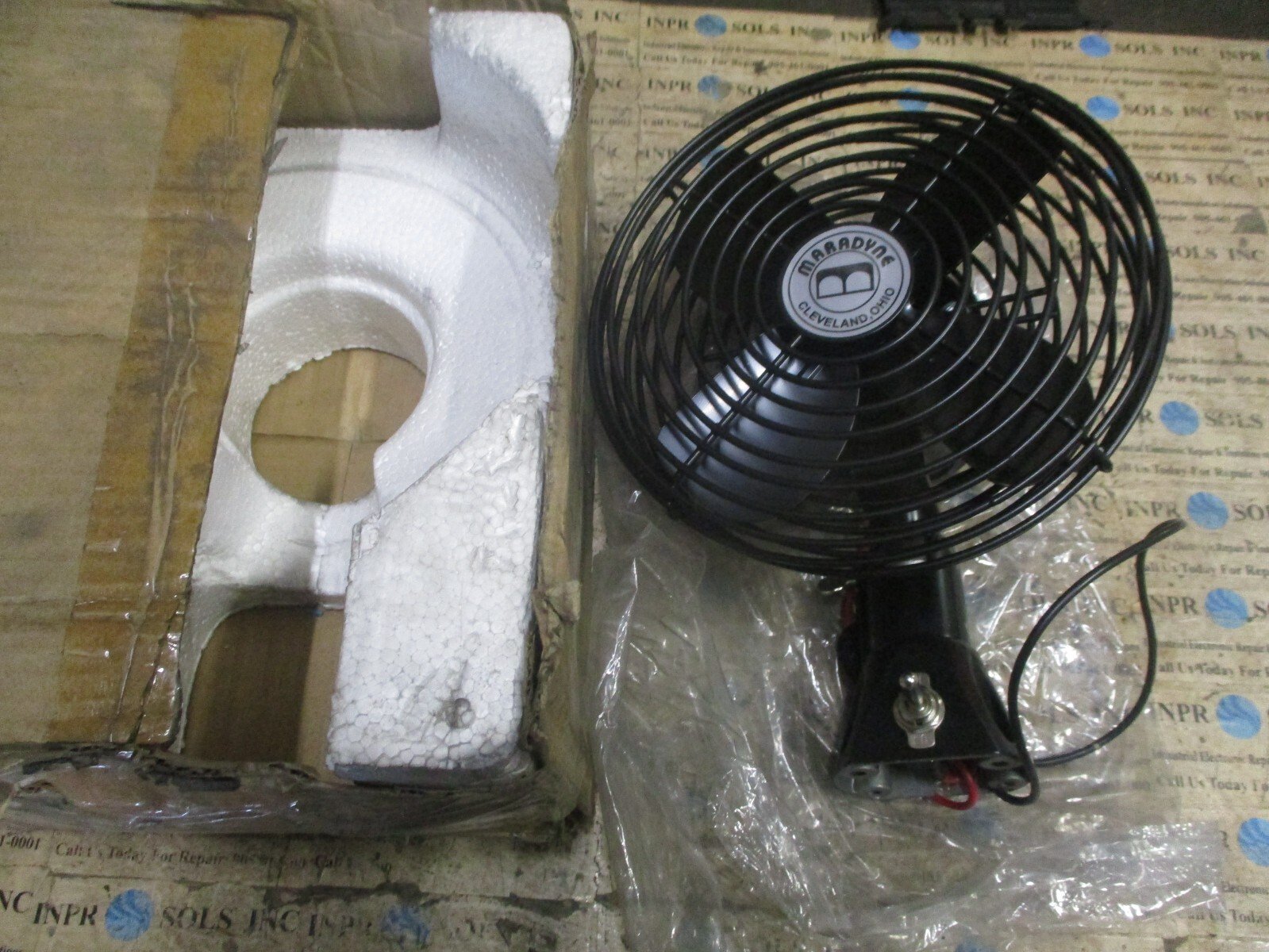 Maradyne-67960-G1-Ventilation-fan-48VDC-Maradyne-67960-G1-Cooling-Fan-48VDCNEW-166340725385 Maradyne 67960-G1 Ventilation fan 48VDC Maradyne 67960-G1 Cooling Fan 48VDC*NEW* - Image 1