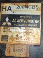 Mitsubishi HA200NCBS Servo Motor 55N2CZBM