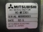 Mitsubishi HC-MF23G1 AC Servo Motor Mitsubishi Servo Motor *Fully Tested* - Image 7