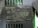 Mitsubishi MR-J3-40B AC Servo Drive 400Watt 2.8A 200-230VAC *Tested Cover Crack* - Image 7