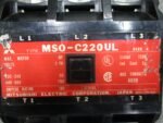 Mitsubishi MSO-C220UL Contactor Motor Starter 200-600VAC 180A Size 4 3P *Tested* - Image 7