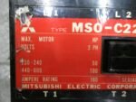 Mitsubishi MSO-C220UL Contactor Motor Starter 200-600VAC 180A Size 4 3P *Tested* - Image 8