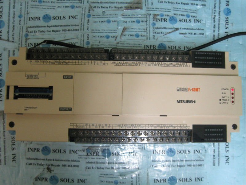 Mitsubishi-Melsec-F1-60MT-Transistor-PLC-Unit-Tested-160545468185 Mitsubishi Melsec F1-60MT Transistor PLC Unit *Tested* - Image 1