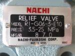 NACHI RI-G06-3-E10 Relief Valve Pressure 3.5-25MPa Nachi Fujikoshi Valve *NEW* - Image 9