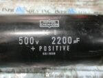 NIPPON CHEMI-CON 681808 Capacitor CE B 500V 2200uF NIPPON CE B Capacitor*TESTED* - Image 8
