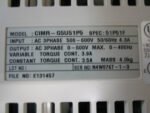 OMRON CIMR-G5U51P5 IDM G5+ Series AC Drive 600VAC 3.9A/3.5A *Fully Tested* - Image 5
