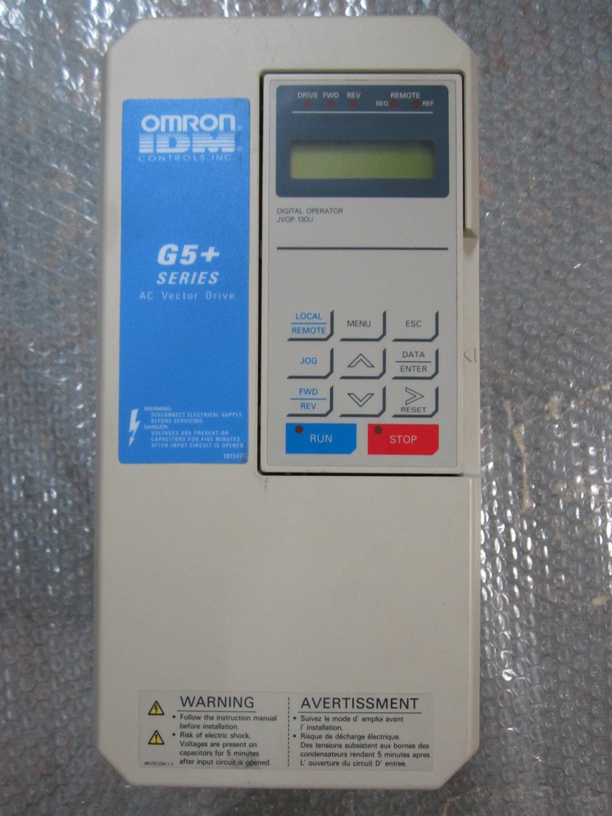 OMRON-CIMR-G5U51P5-IDM-G5-Series-AC-Drive-600VAC-39A35A-Fully-Tested-151933767025 OMRON CIMR-G5U51P5 IDM G5+ Series AC Drive 600VAC 3.9A/3.5A *Fully Tested* - Image 1