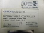 OMRON SP10-DT-A SYSMAC Mini SP10 Programmable Controller 100-240VAC *Tested* - Image 5