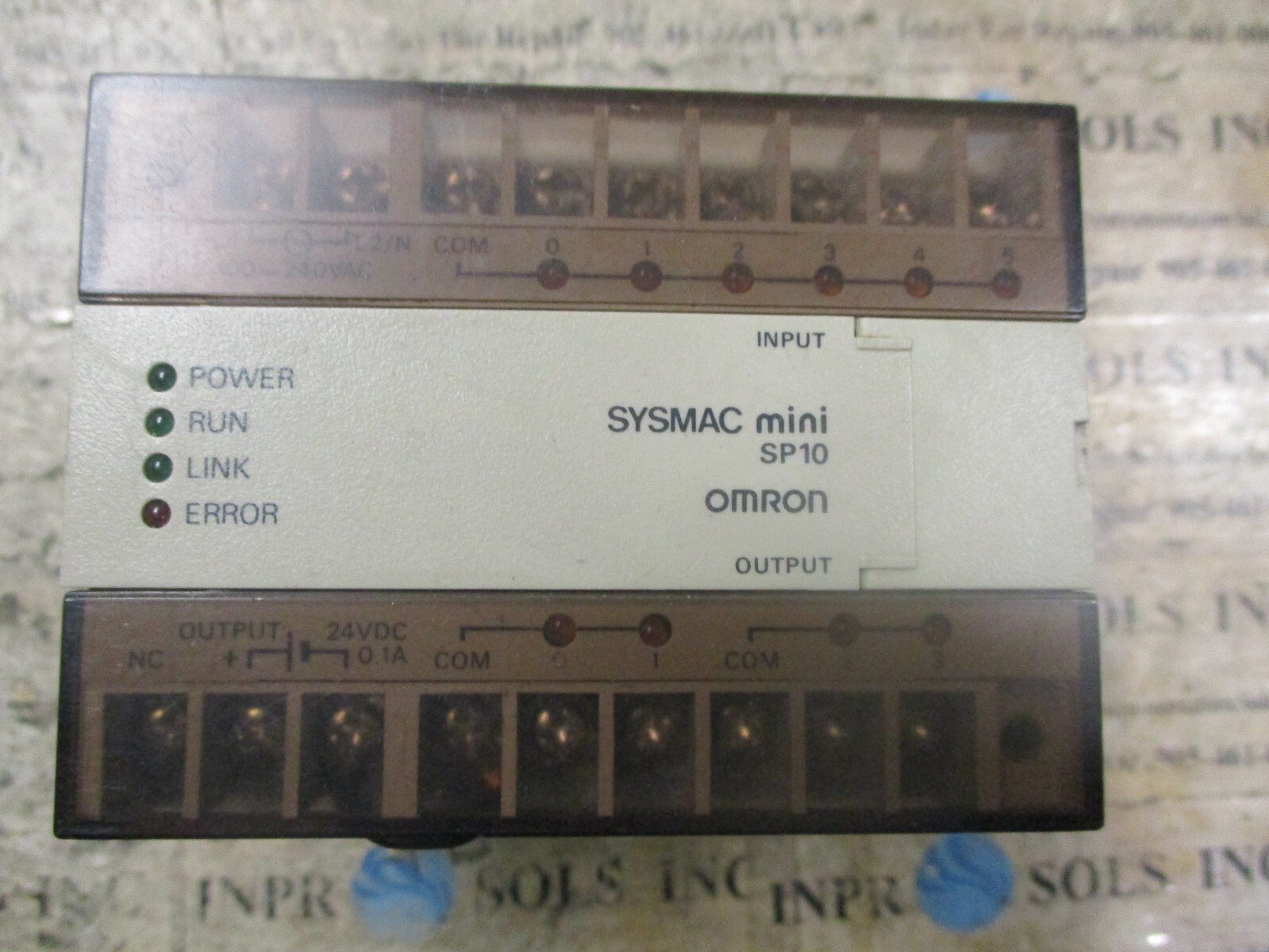 OMRON-SP10-DT-A-SYSMAC-Mini-SP10-Programmable-Controller-100-240VAC-Tested-155342908515 OMRON SP10-DT-A SYSMAC Mini SP10 Programmable Controller 100-240VAC *Tested* - Image 1