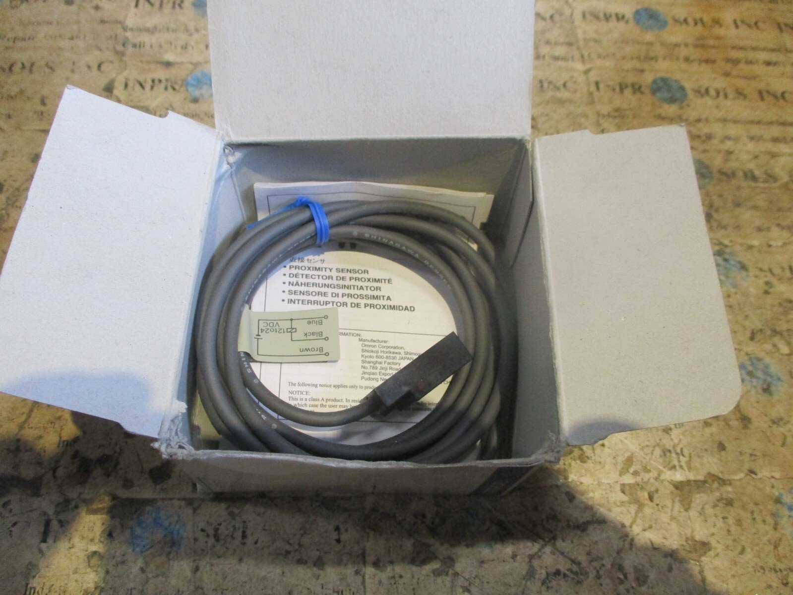 OMRON-TL-W5MB1-Proximity-Sensor-12-24VDC-2meters-OMRON-TL-W5MB1-Sensor-NEW-156365850505 OMRON TL-W5MB1 Proximity Sensor 12-24VDC 2meters OMRON TL-W5MB1 Sensor *NEW* - Image 1