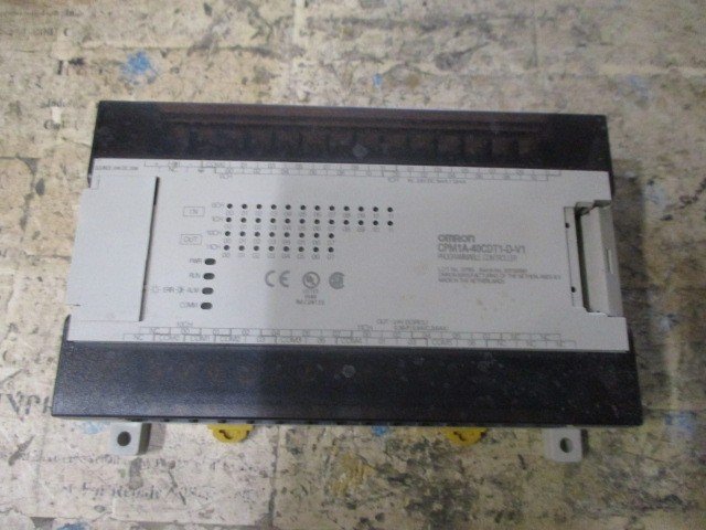 Omron-CPM1A-40CDT1-D-V1-Programmable-Controller-PLC-Module-24VDC-Tested-168445232555 Omron CPM1A-40CDT1-D-V1 Programmable Controller PLC Module 24VDC *Tested* - Image 1
