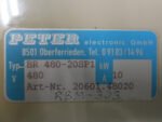 Peter BR480-20SP1 Motor Bremsgerat DC Brake BR480-20-SP1 480VAC 10A *Tested* - Image 6