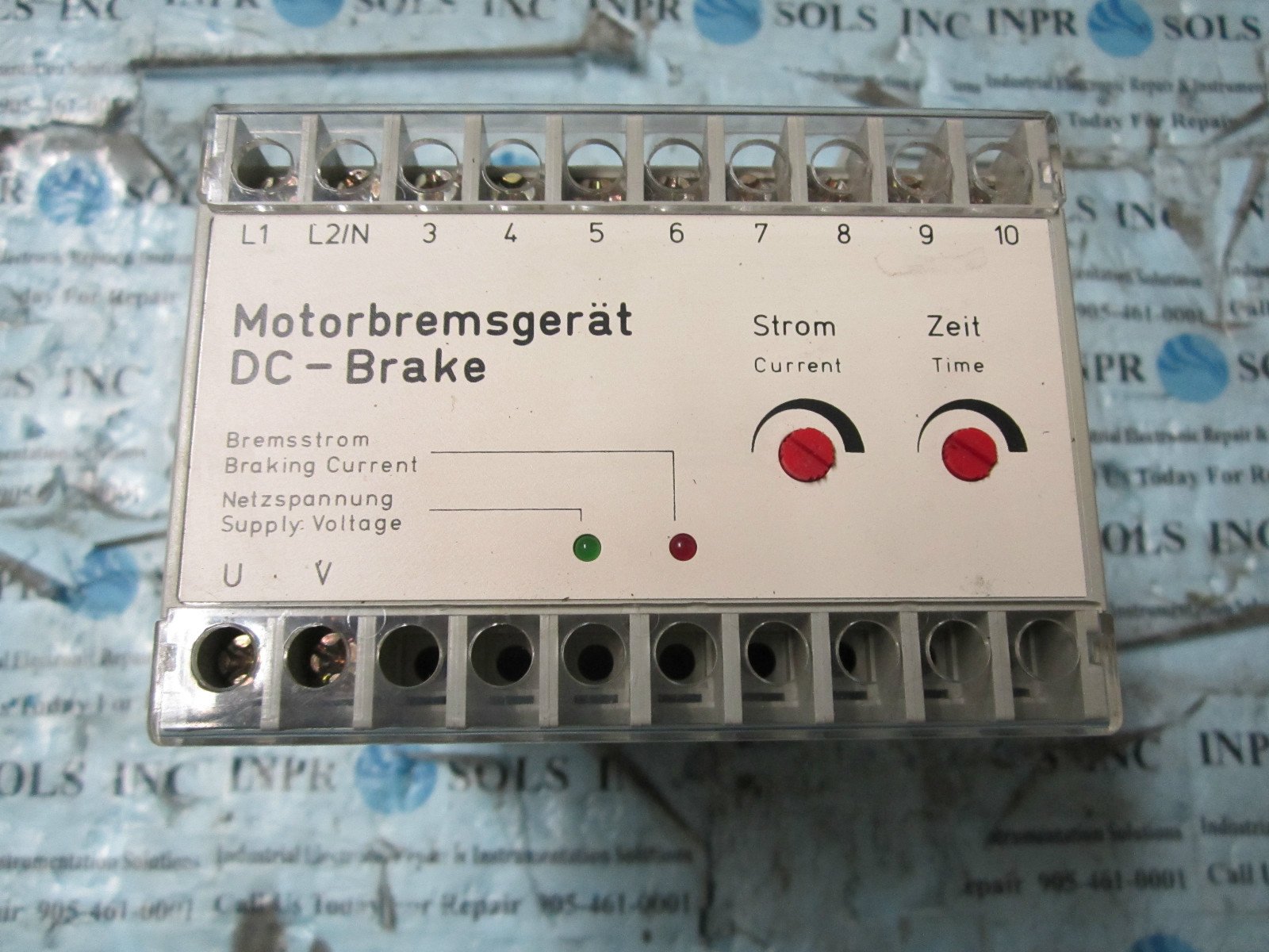 Peter-BR480-20SP1-Motor-Bremsgerat-DC-Brake-BR480-20-SP1-480VAC-10A-Tested-162180886955 Peter BR480-20SP1 Motor Bremsgerat DC Brake BR480-20-SP1 480VAC 10A *Tested* - Image 1