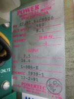 Powertec C7.51.N4CH000 1000 Brushless DC Motor Drive 7.5HP 16.4A 460VAC *Tested* - Image 6