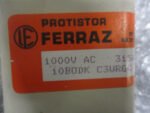 Protistor Ferraz 10B0DK C3URGC  315Amp 1000VAC 72E315S Ref Z79809 *Tested* - Image 5