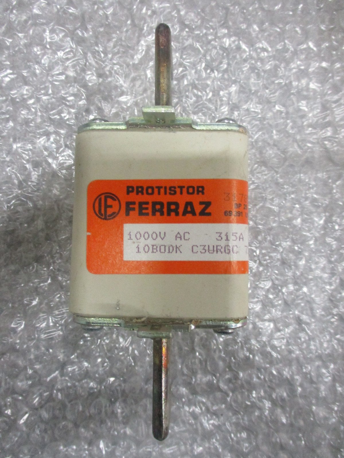 Protistor-Ferraz-10B0DK-C3URGC-315Amp-1000VAC-72E315S-Ref-Z79809-Tested-163500177125 Protistor Ferraz 10B0DK C3URGC 315Amp 1000VAC 72E315S Ref Z79809 *Tested* - Image 1