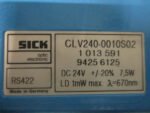 SICK CLV240-0010S02 Barcode Scanner Module 24 VDC +/-20% P/N 1013591 7W *Tested* - Image 6