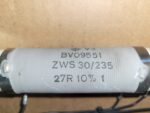 SIEMENS Charging current limiting resistor ZWS30-235 27R 10% BV09551