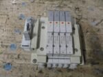 SMC SV1100-5FU Solenoid Valve Module 0.15-0.7MPa SMC SV1100-5FU Valve *Tested*