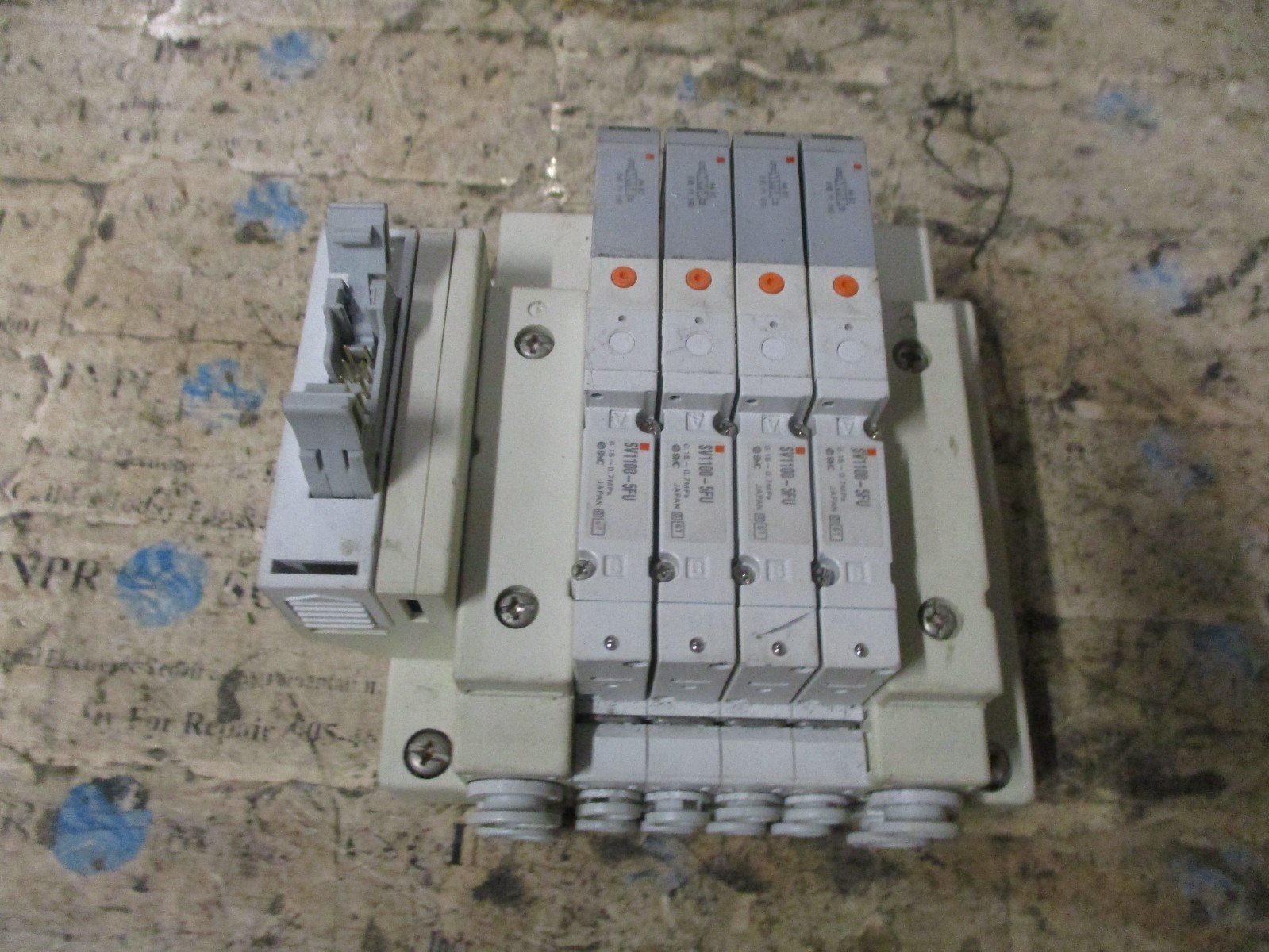SMC-SV1100-5FU-Solenoid-Valve-Module-015-07MPa-SMC-SV1100-5FU-Valve-Tested-167699064025 SMC SV1100-5FU Solenoid Valve Module 0.15-0.7MPa SMC SV1100-5FU Valve *Tested* - Image 1