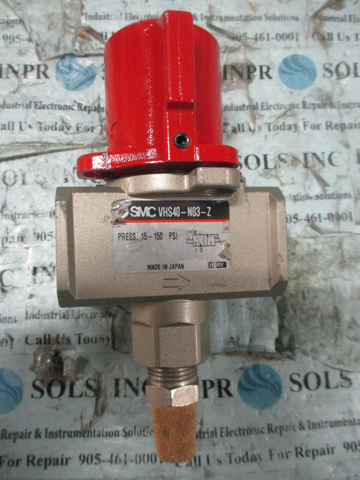 SMC-VHS40-N03-Z-Lockout-Valve-15150PSI-SMC-Pressure-Switch-SMC-VHS40-Tested-163661046265 SMC VHS40-N03-Z Lockout Valve 15~150PSI SMC Pressure Switch SMC VHS40 *Tested* - Image 1