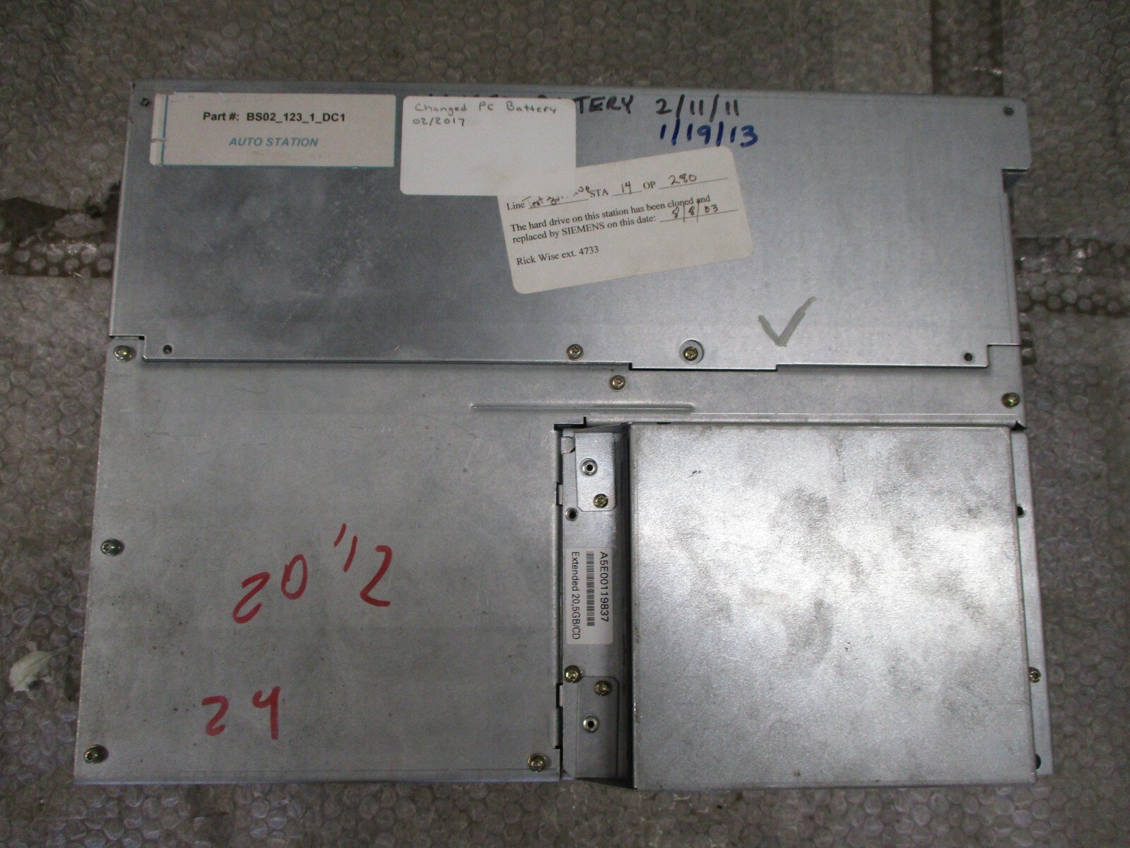 Siemens-6AV7704-2BB10-0AC0-Simatic-Panel-PC-870-Computer-120-230VAC-Tested-153602955995 Siemens 6AV7704-2BB10-0AC0 Simatic Panel PC 870 Computer 120-230VAC *Tested* - Image 1