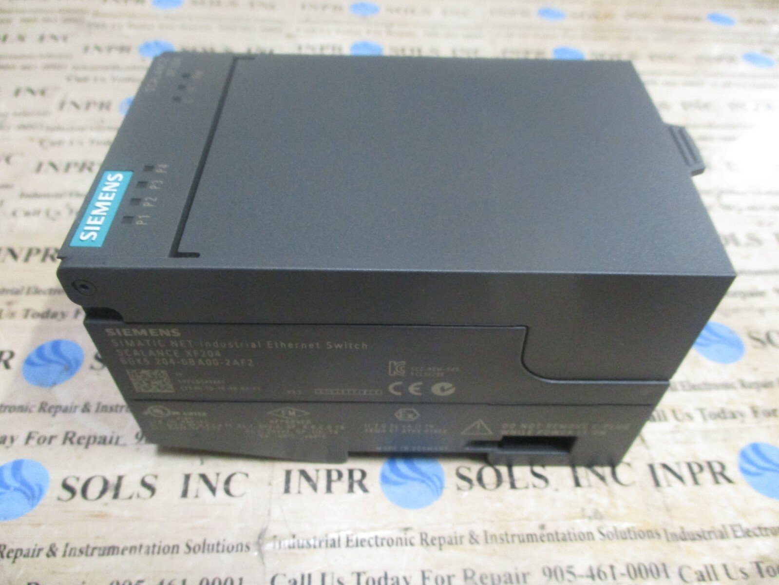 Siemens-6GK5-204-0BA00-2AF2-SIMATIC-NET-Industrial-Ethernet-Switch-Tested-154959312845 Siemens 6GK5 204-0BA00-2AF2 SIMATIC NET Industrial Ethernet Switch *Tested* - Image 1