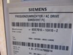 Siemens 6SE7016-1EA10-Z SIMOVERT FC AC Drive 380-460V D380/460 *NEW* - Image 5