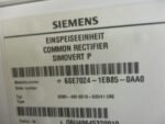 Siemens 6SE7024-1EB85-0AA0 Common Rectifier SIMOVERT P 380-480VAC 41A *Tested* - Image 7