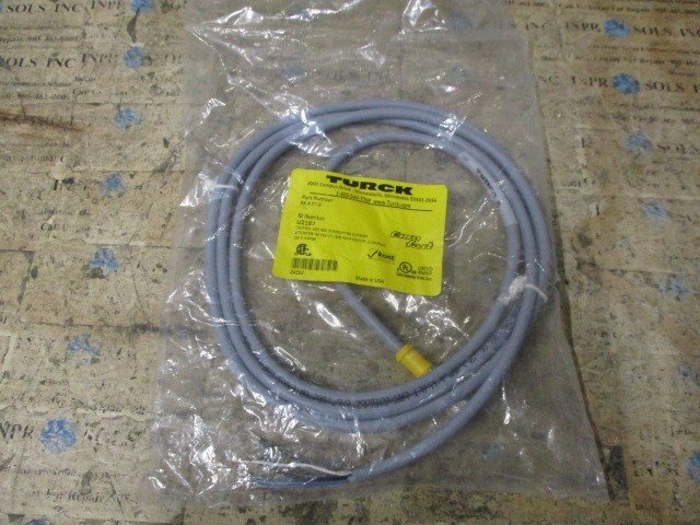 Turck-RK-45T-2-Eurofast-M12-Female-Straight-5-Wire-Sensor-Cable-U2187-2m-NEW-168315113235 Turck RK 4.5T-2 Eurofast M12 Female Straight 5-Wire Sensor Cable U2187 2m *NEW* - Image 1