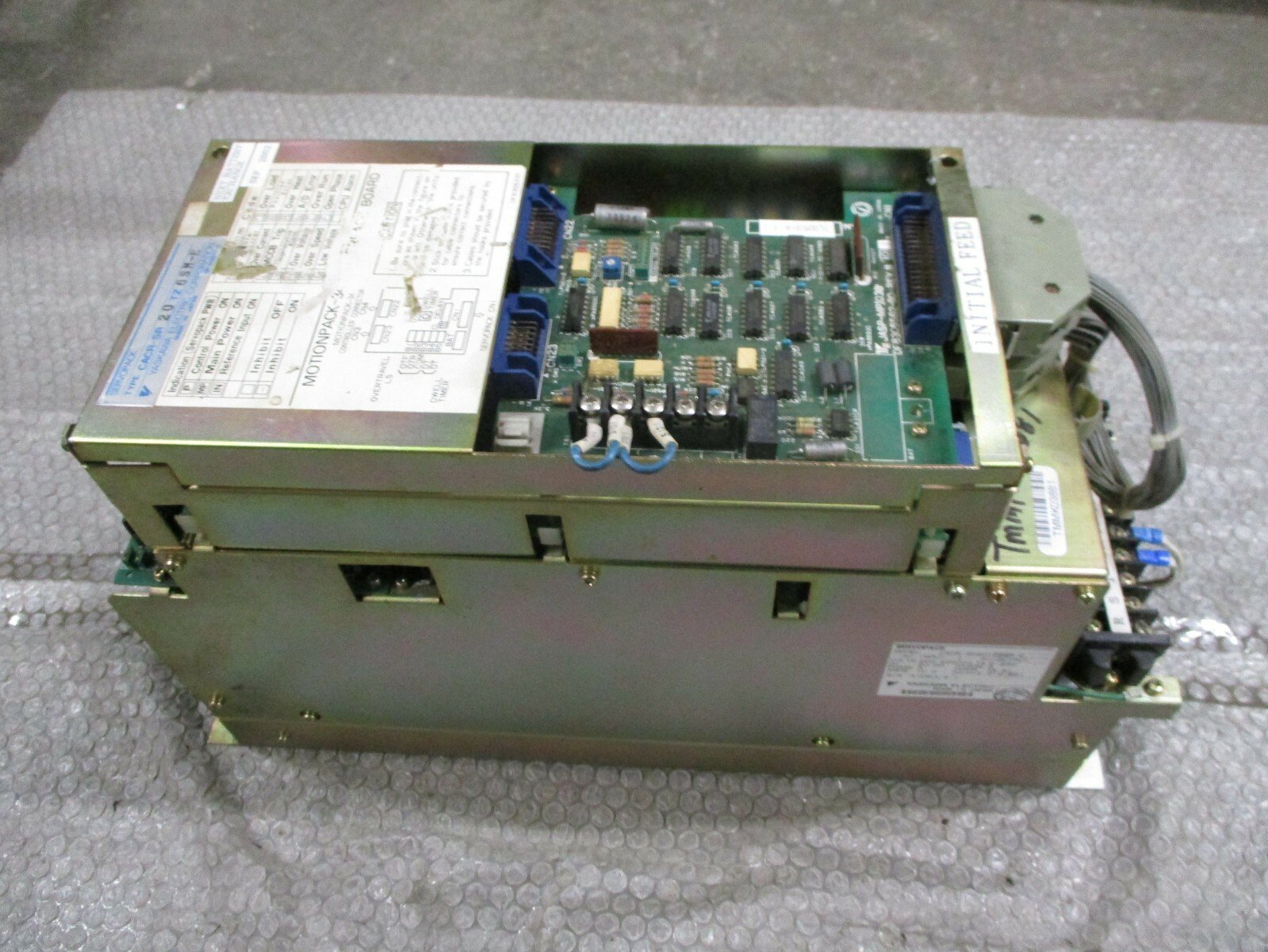 Yaskawa-CACR-SR20TZ6SM-E-Servo-Drive-CACR-SR20TZ0SM-200VAC-2kW-268HP-Tested-154222664255 Yaskawa CACR-SR20TZ6SM-E Servo Drive CACR-SR20TZ0SM 200VAC 2kW 2.68HP *Tested* - Image 1