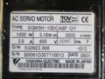 Yaskawa SGMSH-10DCA6F-OY AC Servo Motor 400VAC 2.8A 1kW 3000rpm 3.18N.m *Tested* - Image 7