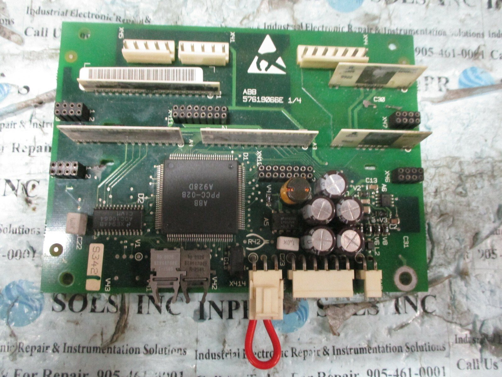 ABB-57619066E-Interface-Board-Main-Control-Card-ABB-57619066E-14-Tested-153697169176 ABB 57619066E Interface Board Main Control Card ABB 57619066E 1/4 *Tested* - Image 1