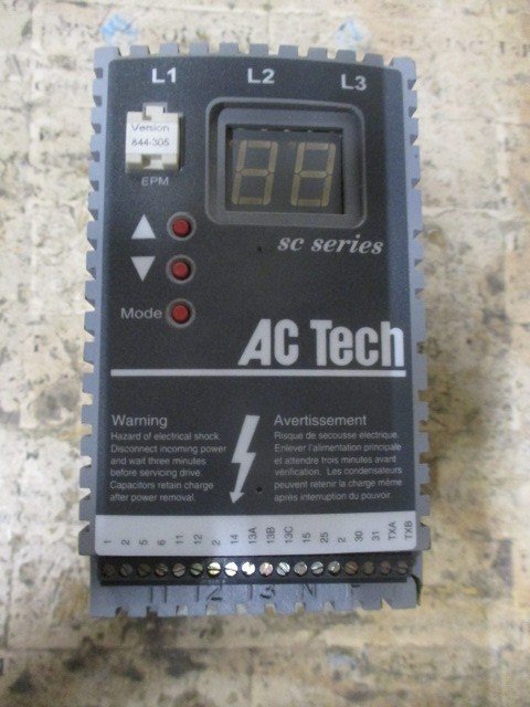 AC-Tech-SF103S-Variable-Speed-AC-Motor-Drive-VFD-025HP-120240V-1-Ph-Tested-157788871946 AC Tech SF103S Variable Speed AC Motor Drive VFD 0.25HP 120/240V 1 Ph *Tested* - Image 1